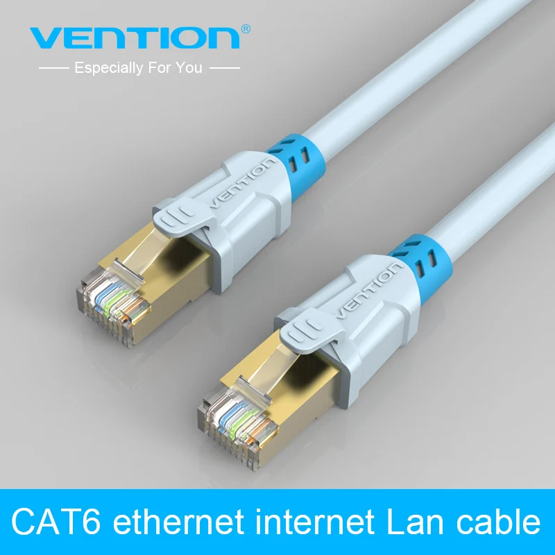 Vention Cat6 RJ45 Ethernet кабель гигабитный высокоскоростной сетевой Cat 6 Круглый Rj45 патч Lan
