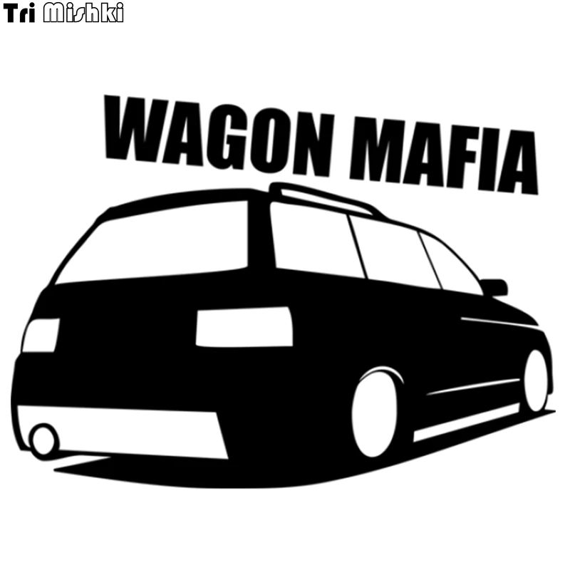 Tri Mishki HZX040 14.6*20см 1 4 шт наклейки на авто wagon mafia for vaz 2111 lada для ваза лада автомобиль
