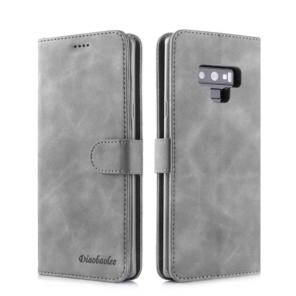 Чехол-книжка с откидной крышкой для samsung galaxy Note 8, роскошный кожаный чехол-кошелек для телефона samsung galaxy Note 9, чехол для samsung Note 8 9