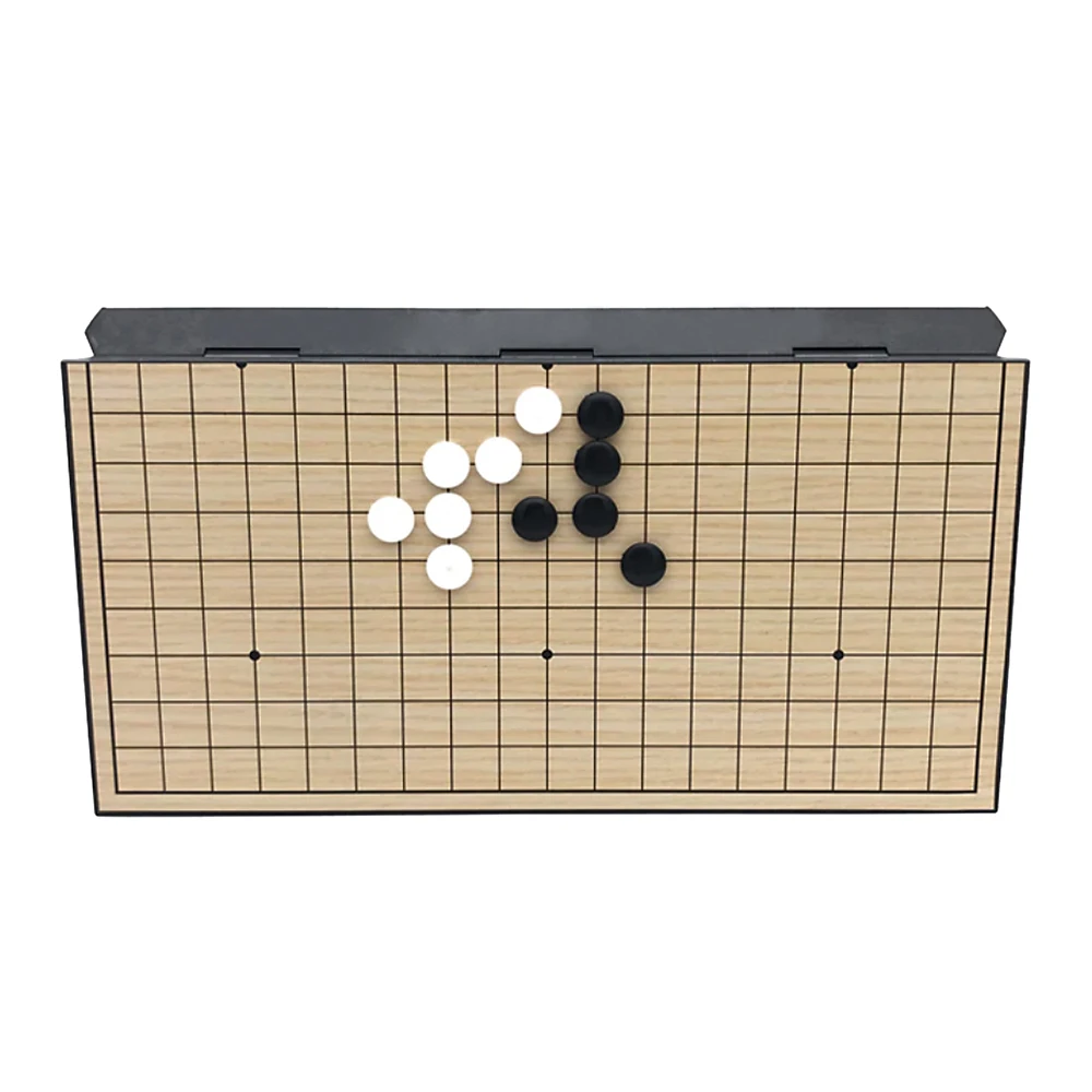 Go Game Set Travel Board Magnetic Chess With Storage Plates For Adults and Kids | Спорт и развлечения