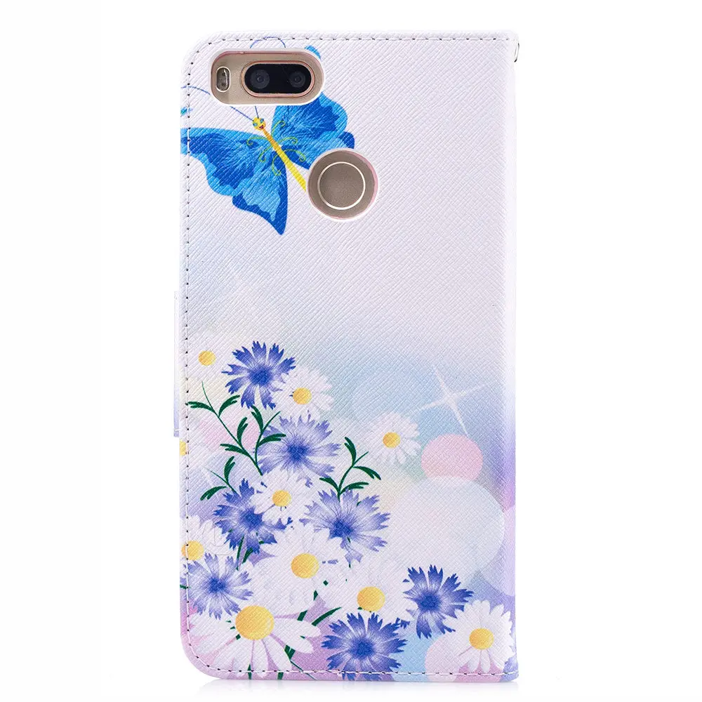 Flip Case for Xiaomi Mi A1 A 1 MiA1 MA1 MDG2 Wallet Phone Leather Cover 5X X5 Mi5x MiX5 Painted Cases Bag | Мобильные телефоны и