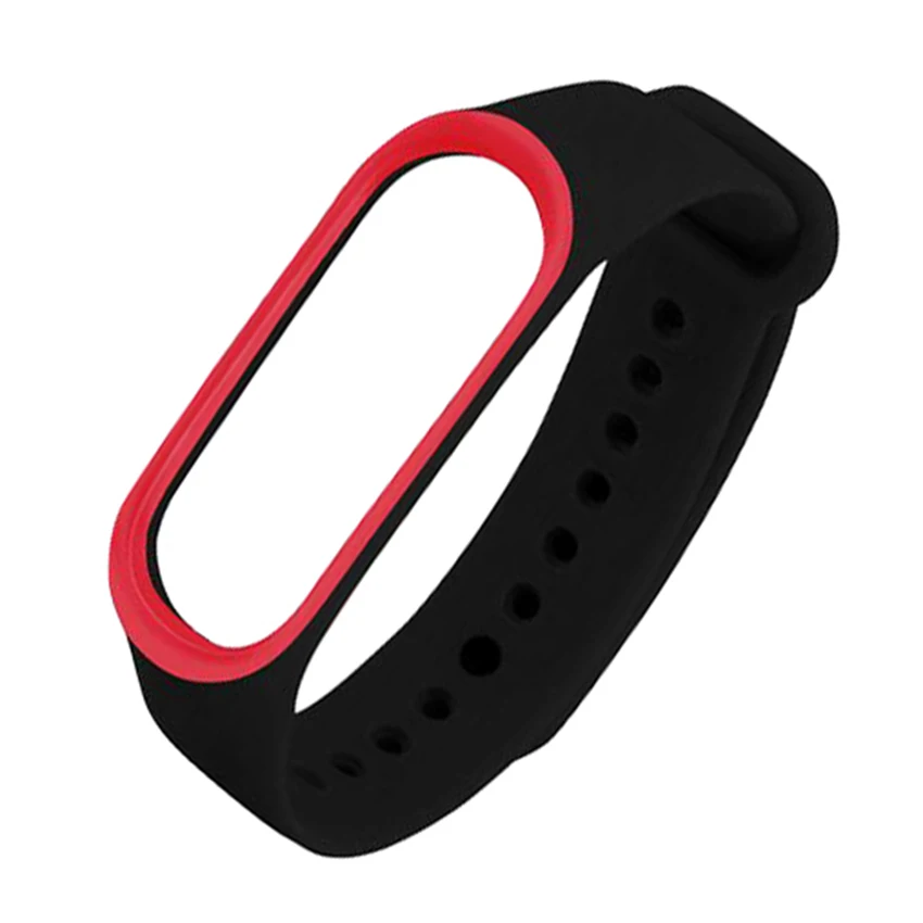 Лидер продаж двухцветный ремешок для Mi Band 2 сменный силиконовый браслет смарт