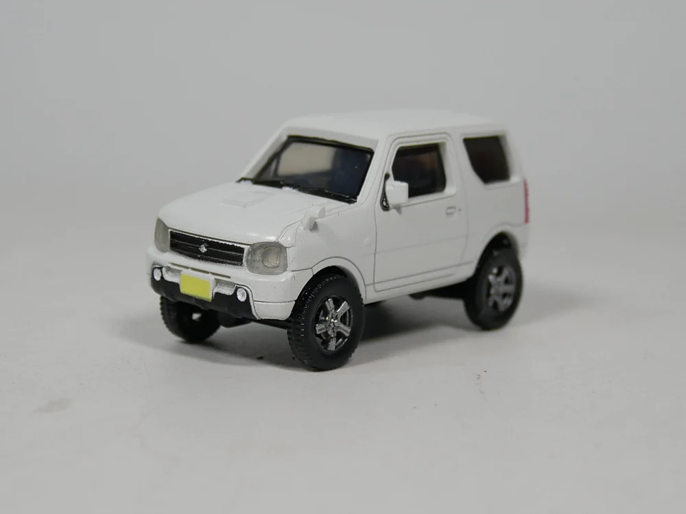 AOSHIMA 1: 64 SUZUKI Jimny JB23 модель автомобиля(пластиковый материал
