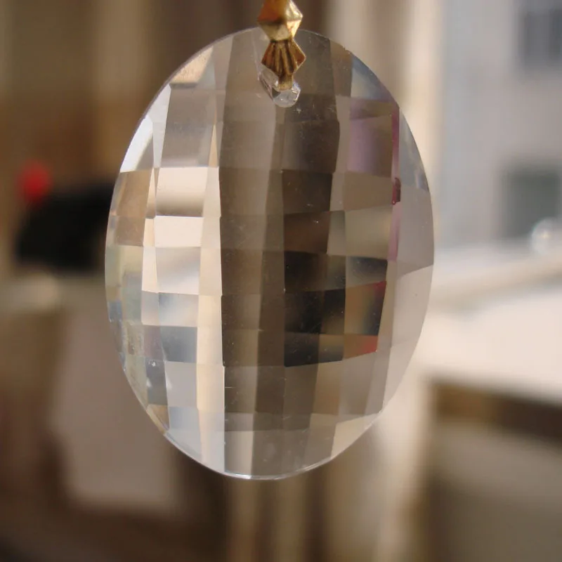 

63mm 612pcs/Lot AAA Top Quality Crystal Egg Shaped Lamp Drop Chandelier Prism Pendants For Chandelier