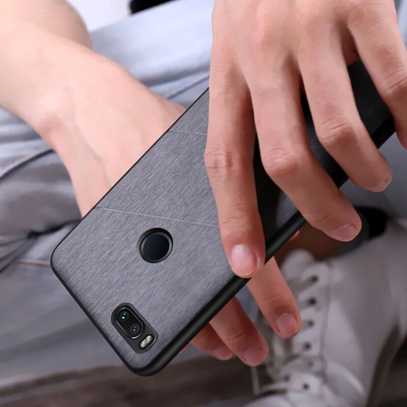 Xiaomi mi a1 чехол установлены Mofi оригинальный Полный защитить мягкую buiness стиль 5x5 5