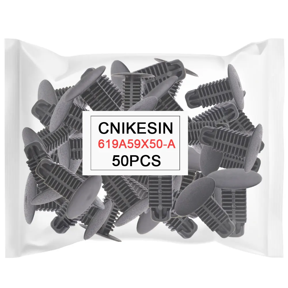 CNIKESIN 50 PCS A59 8 мм отверстие нейлон автозажим для машин крыши внутренняя отделка