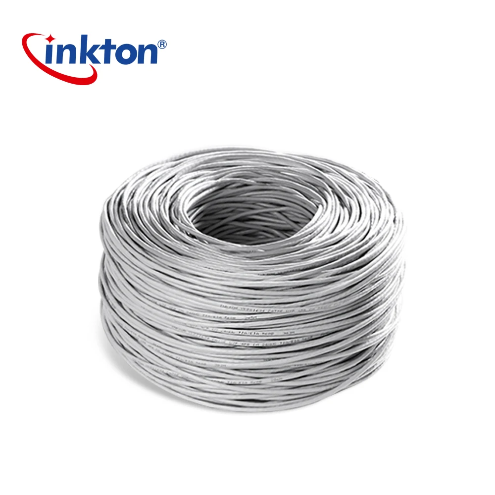 Inkton кабель Ethernet Cat5e UTP Oxyen Бесплатная Медь витая пара для домашней сети Engineering