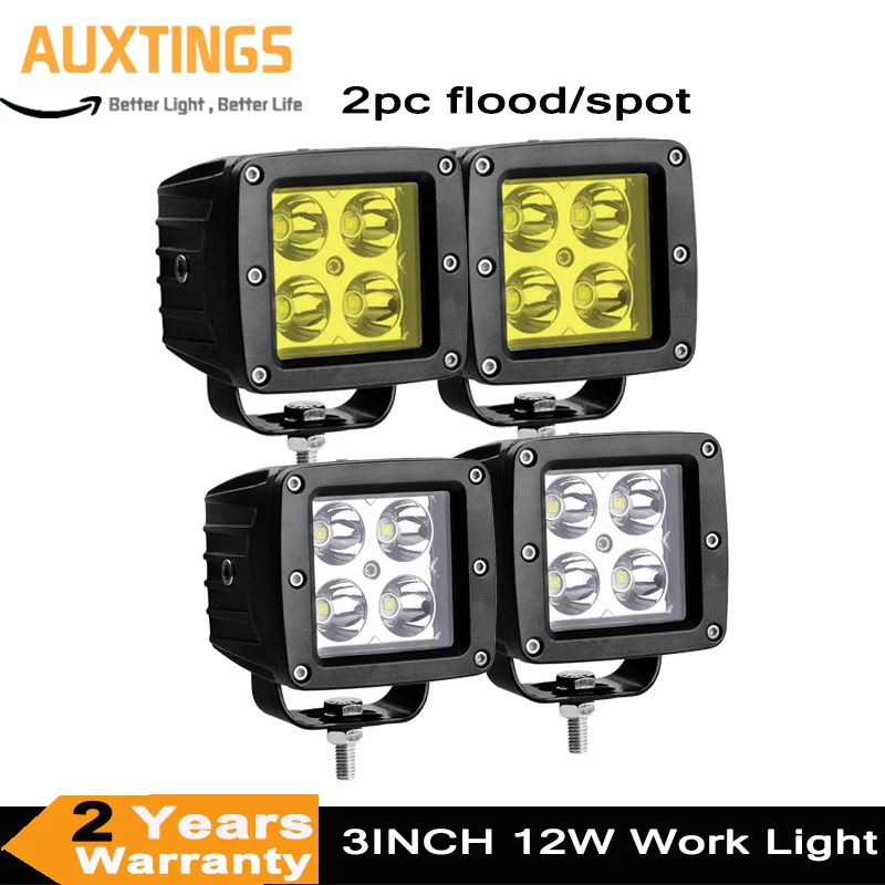 Светодиодные противотуманные фары для внедорожников лодок автомобилей