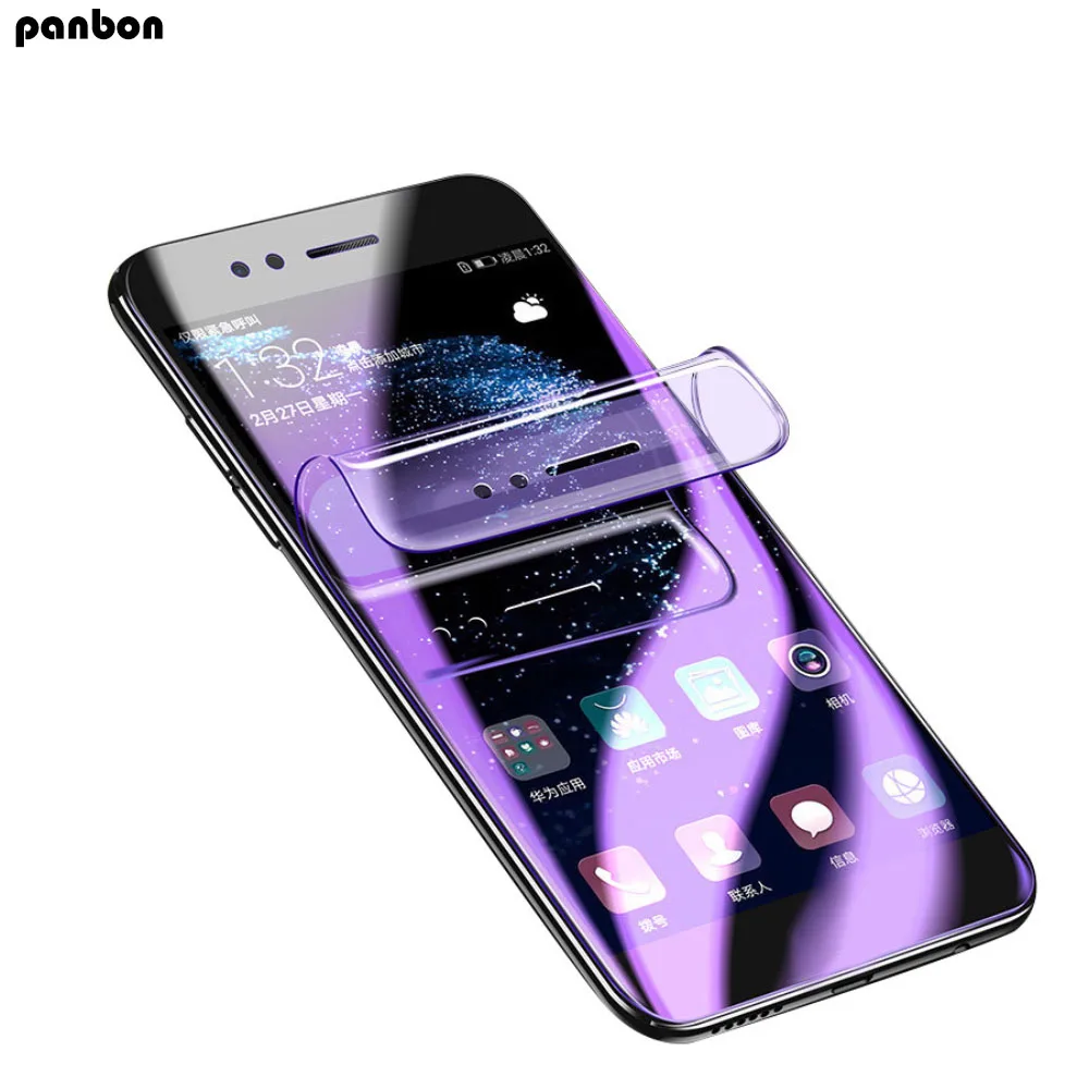 Мягкая Гидрогелевая пленка с полным покрытием для Meizu Pro 7 Plus M3 M5 M6 Note M3s M5S M6S/Meizu 15 lite M15 plus Защитная нано-пленка