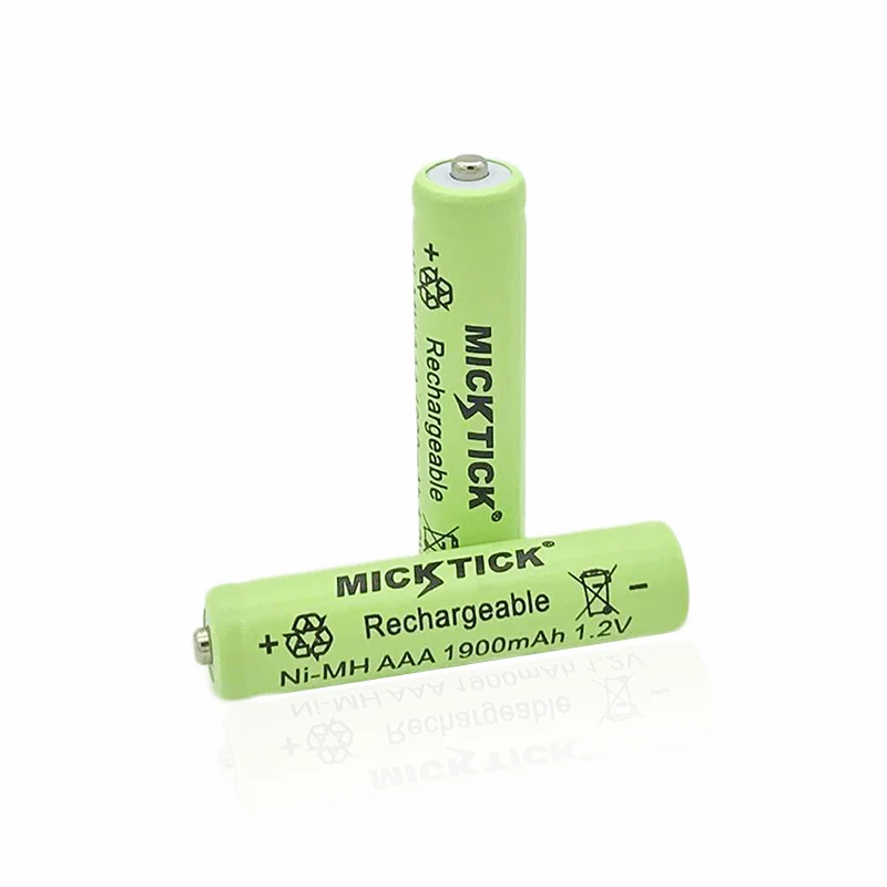 MICKTICK 12 шт. 12X Ni-MH 1,2 в AAA перезаряжаемая 1900 мАч 3A нейтральная батарея перезаряжаемая батарея