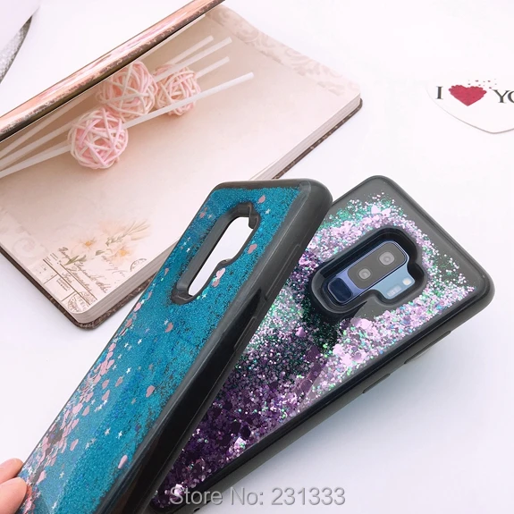 C Ku 3D жидкий зыбучий песок Блестящий Мягкий ТПУ чехол для Samsung Galaxy S8 S9 PLUS S7 EDGE A3 A7 2017