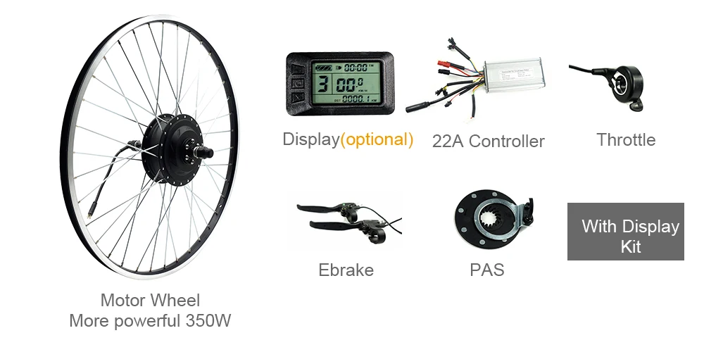 Bollfit, фара для электровелосипеда в комплекте 36/48V 350W Мощный Conversion Kit с MXUS мотор для центрального движения колеса 26 27,5 28 700c спереди и сзади для центрального движения колеса по супер скидке