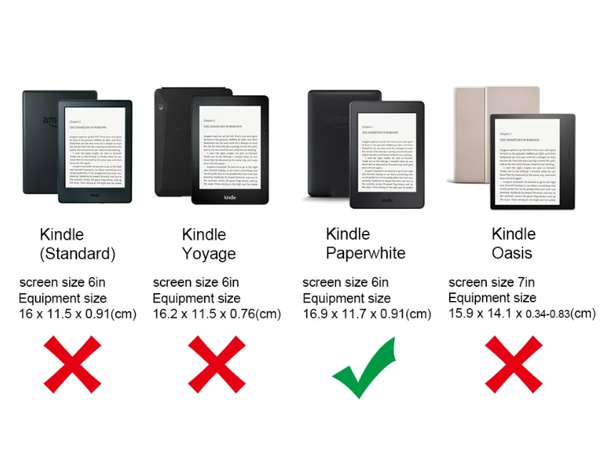 Для Amazon Kindle Paperwhite 1 2 3 чехол 6 &quotУмный Авто Режим сна Пробуждение читалка для