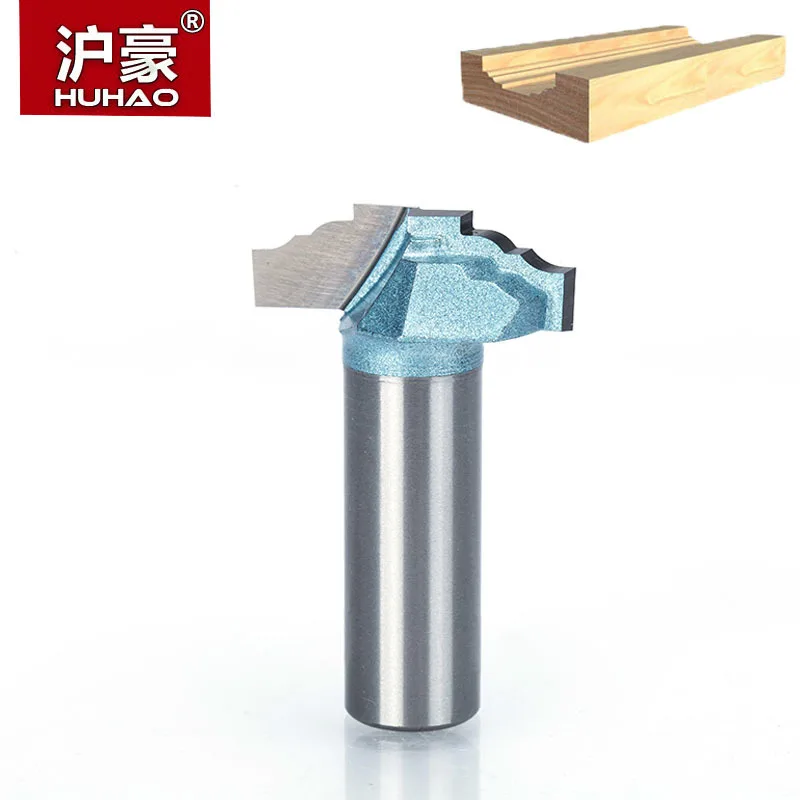 HUHAO 1/2 &quotхвостовик фрезы для деревянной двери шаблон скульптура Endmill Вольфрам деревообрабатывающий резной