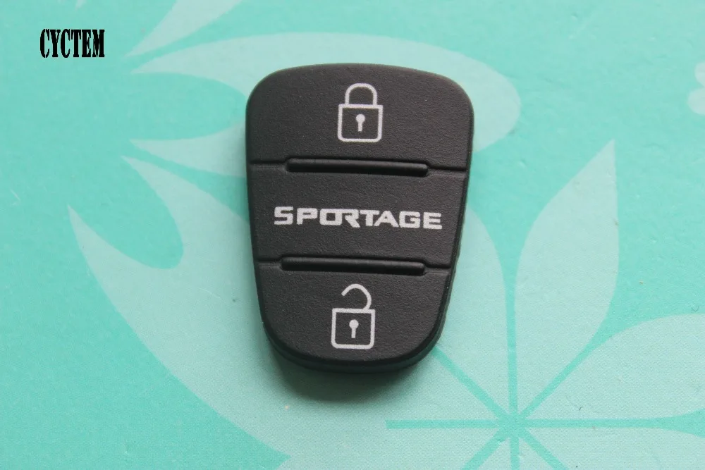 CYCTEM 2 кнопки дистанционного ключа резиновая накладка силиконовая Кнопка чехол