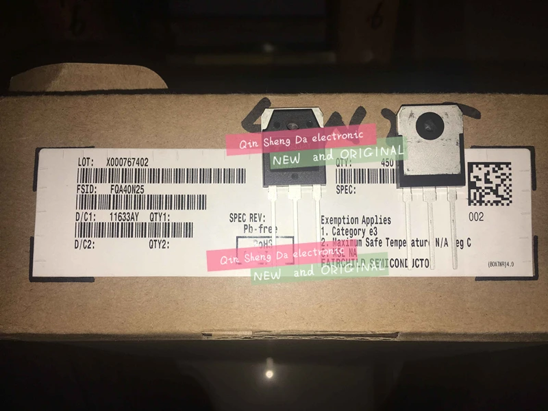Новинка 100% импортный оригинальный транзистор полевого эффекта FQA40N25 40N25 40 А 250 В 100