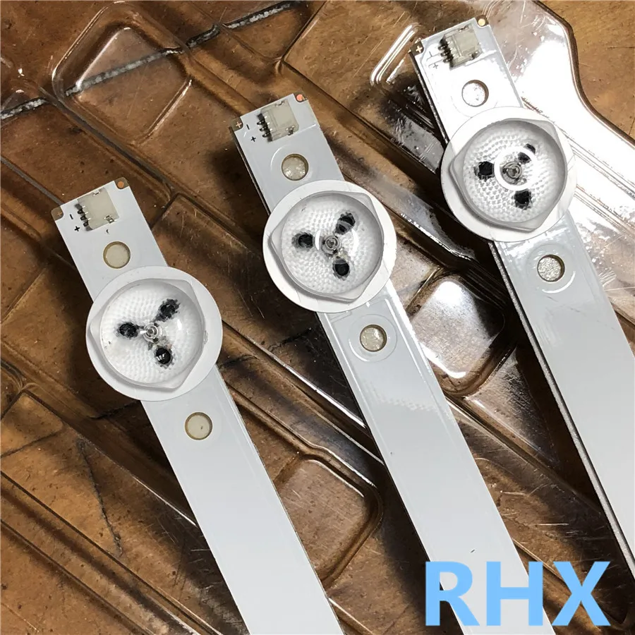 3 шт. x 28 дюймов светодиодная подсветка для Proline Bravis 28C2000B 28''TV L2830HD SVJ280A01 REV3 5LED 130402