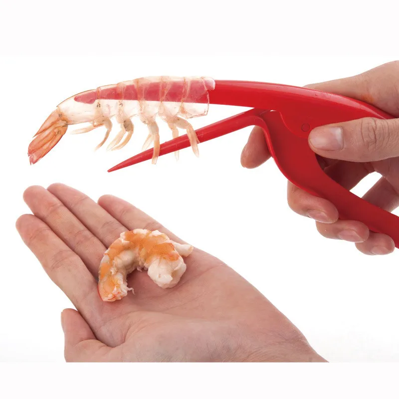Quick Shrimp Peelers Deveiners Prawn Peeler Peel Device Creative Kitchen Cooking Shell Seafood Tools Easy Use 2017 Knives |