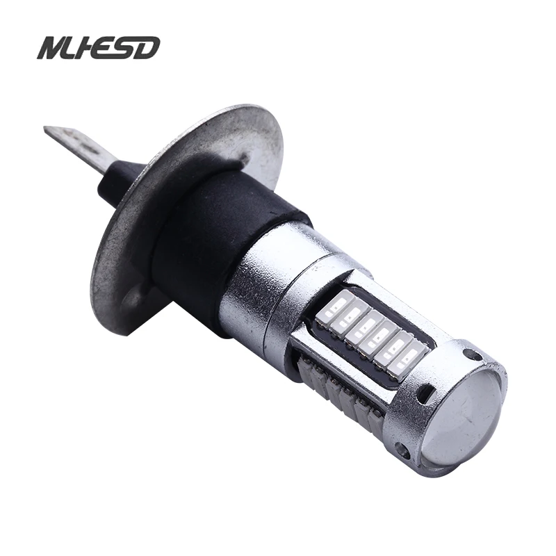 2шт H1 4014 30 smd 7 5 W объектив Авто led замена Противотуманные фары Дневные ходовые