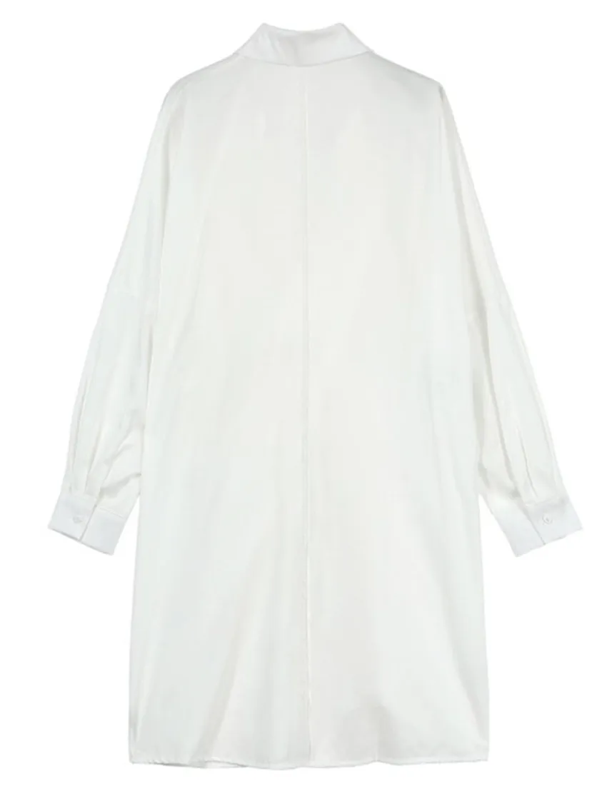 Новинка 2019 года сезон весна лето модная черная и белая плиссированная туника на