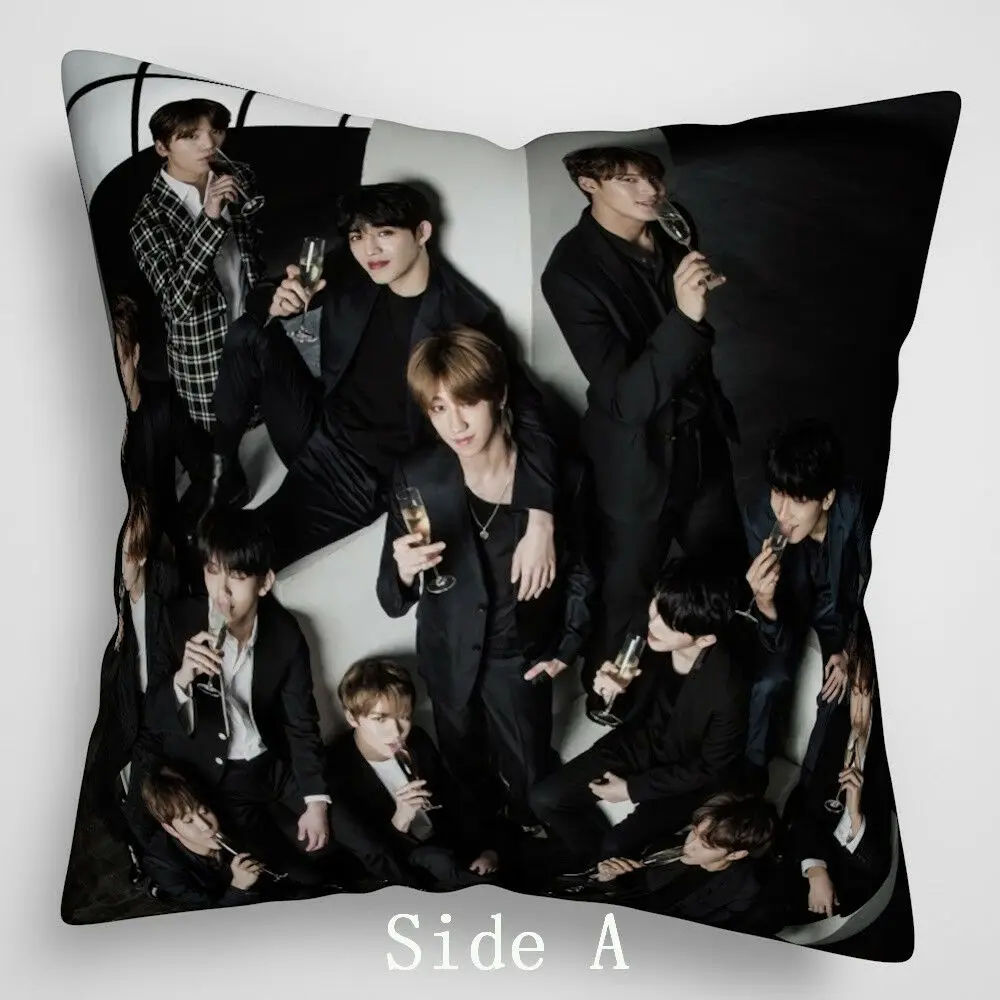 Kpop Seventeen двухсторонний 40*40 см Чехол-Подушка обнимающая Подушка Чехол оболочка для
