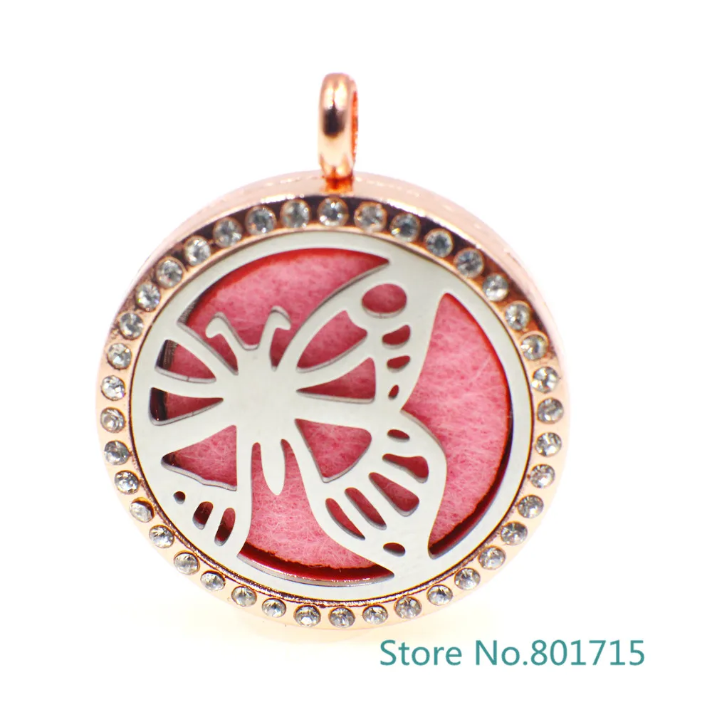 Новый стилей из нержавеющей стали цвета розового золота ароматерапия