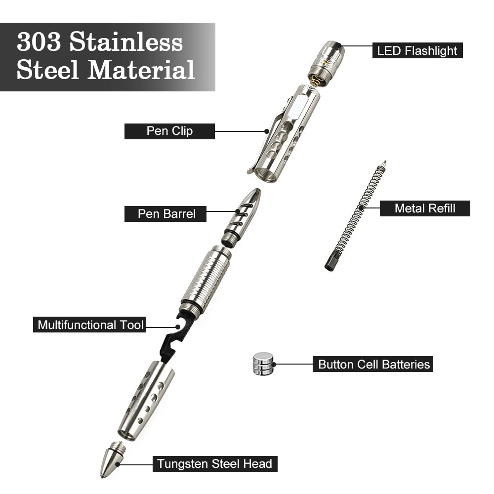 На открытом воздухе оборудования Для мужчин t Нержавеющая сталь тактическая