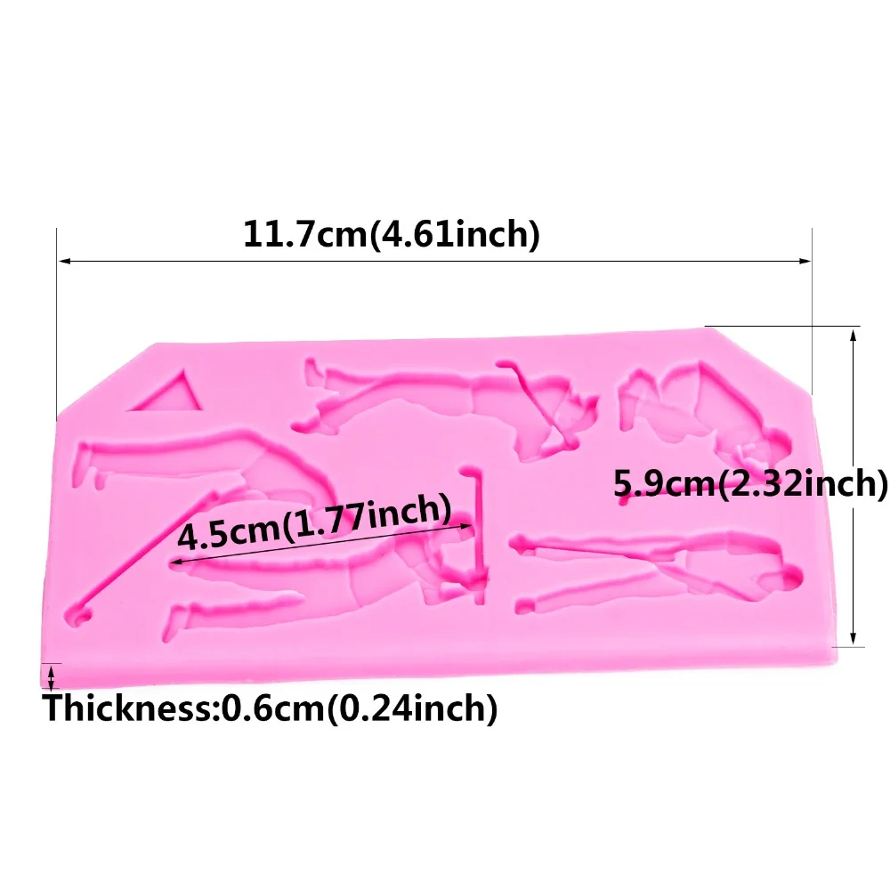 Силиконовые формовочные инструменты FT-заливочная форма для кондитерских