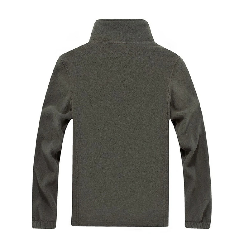 Мужская теплая флисовая куртка с капюшоном размеры до 8XL|Мужские толстовки и