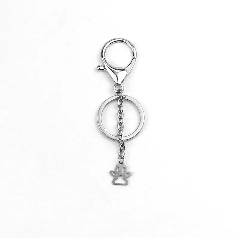 New Simple stainless steel Charm Key chain Lock shape Pendant For Men Women Car Bag Belt Trinkets Jewelry | Украшения и