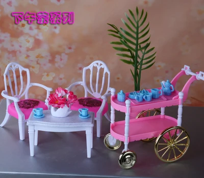Аксессуары для кукол игрушка девочек кукольный домик мечты мебель с коробочкой