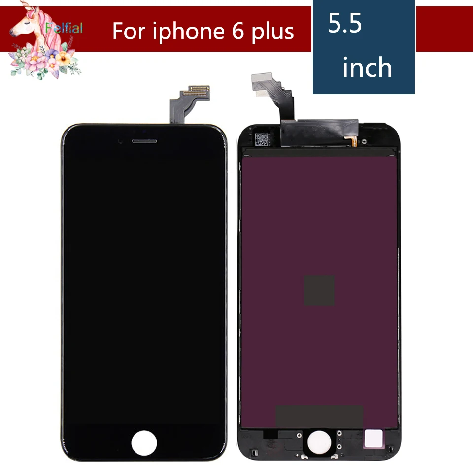 10 шт./лот для iPhone 6 plus 6S ЖК экран дисплей сенсорный дигитайзер Замена|Экраны