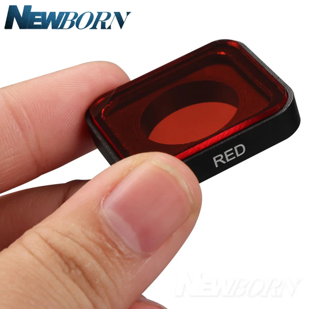 

CNC Aluminum HD-MRC UV CPL Star Red Magenta Gradient red orange grey blue Color Lens Filter Kits For GoPro Hero 5 6 7 camera