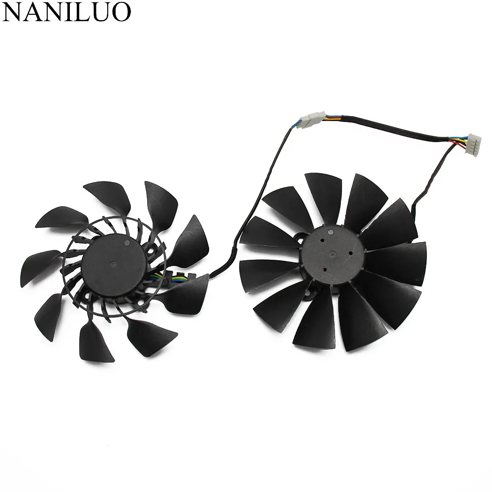2 шт./лот 95 мм FD9015U12S DC 12 В 0.5A для ASUS GTX760 780 780TI R9 280 290 280X 290X 390 390X GTX970 VGA охлаждающий