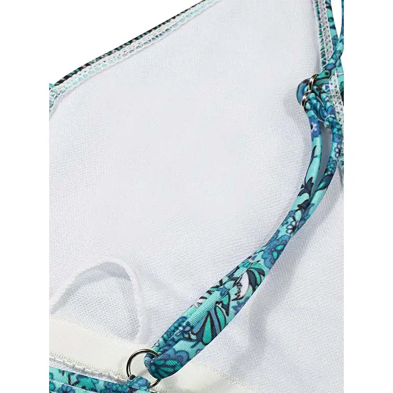 Для женщин Gypset Кружева V шеи Одна деталь купальник женский Push Up один кусок