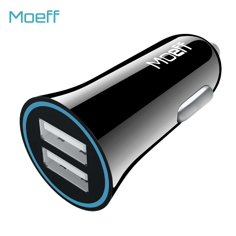Универсальное автомобильное зарядное устройство для телефона двойной USB порт
