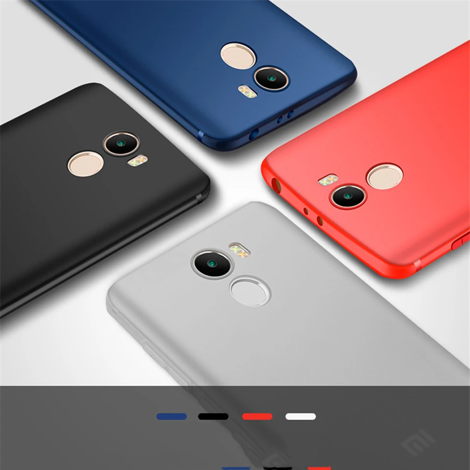 Matte TPU Case For XiaoMi A2 A1 8 SE RedMi S2 Y1 Y2 6 Pro 5 Plus 4A 5A 6A 4x Note 4 Cover Silicone Back Soft Shell Phone Cases | - Фото №1