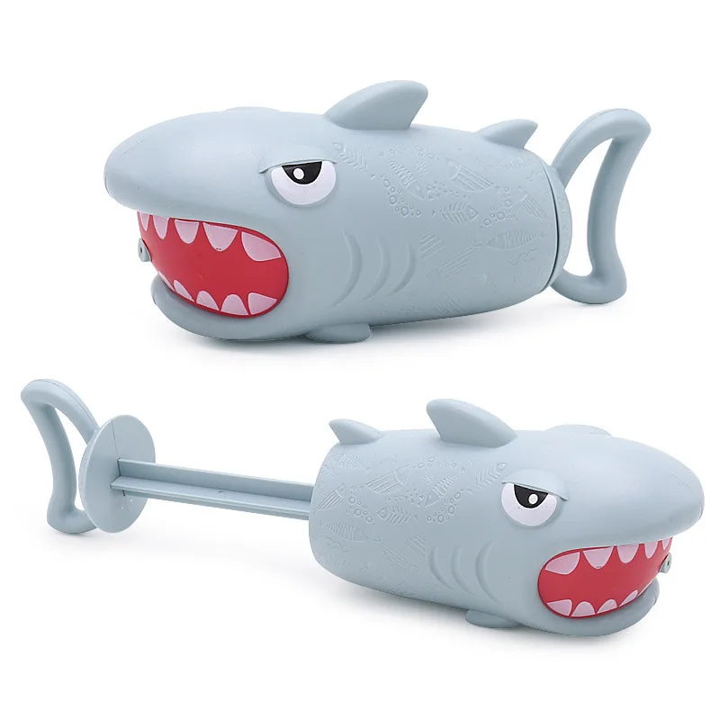 gray shark Детские животные, Акула, Водный пистолет, модные летние Игрушки для ванны, игрушки для ванной, Игрушки для маленьких мальчиков, детские игрушки и хобби, водные игрушки - Цвет: gray shark