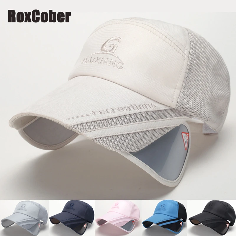 RoxCober 1 шт. летняя сетчатая дышащая бейсболка для мужчин и женщин уличная