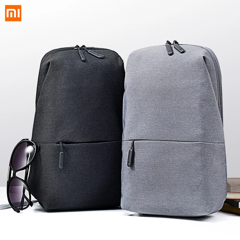 Оригинальный Рюкзак-Слинг Xiaomi Sling Bag Leisure Chest Pack Маленький размер Плечевой тип Унисекс Рюкзак Кроссбоди 4л Полиэстер.