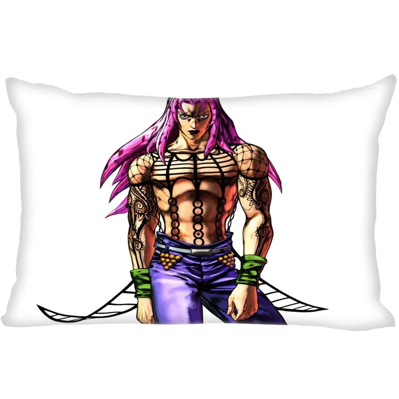 2 Необычные Приключения Jojo наволочка 45x35 см(одна сторона) Прямоугольник на молнии печать бросок свадебные декоративные наволочки - Цвет: 2