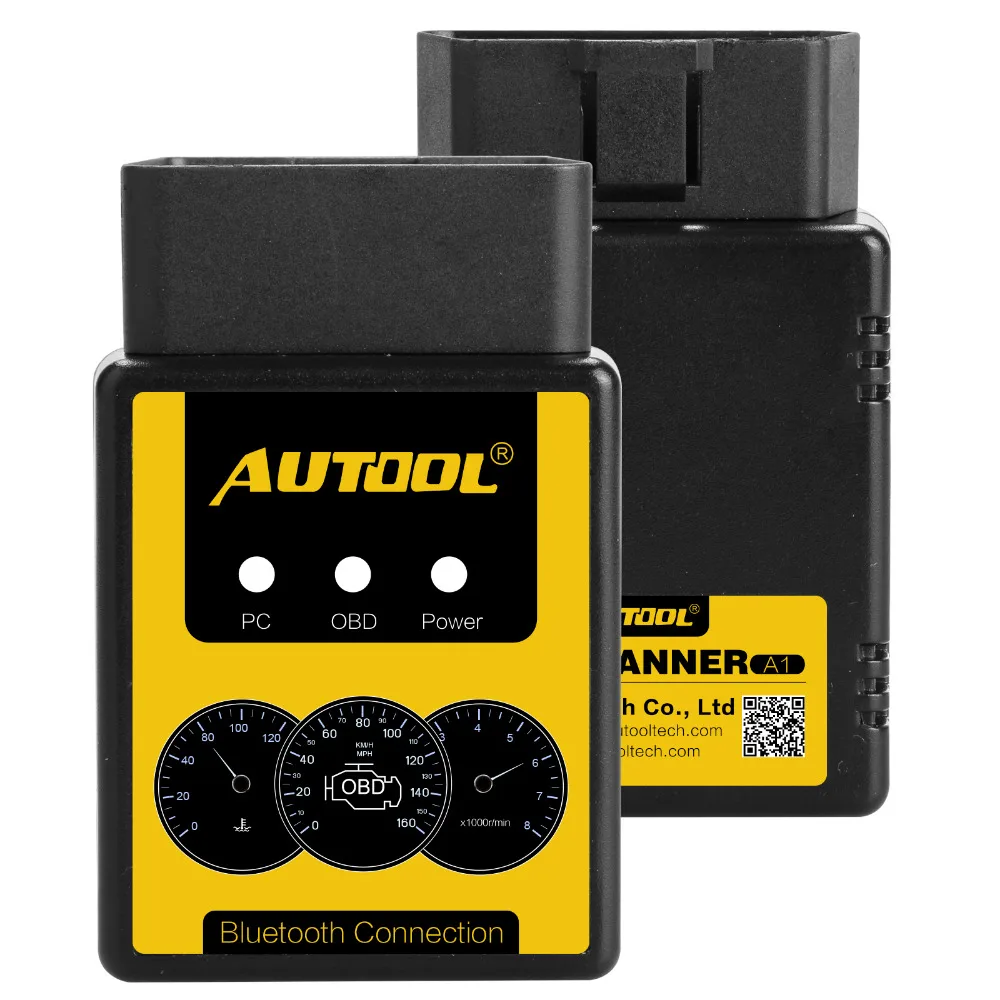 AUTOOL A1 OBD2 сканер V1.5 Bluetooth/WIFI OBD II автомобильный диагностический работает на Android