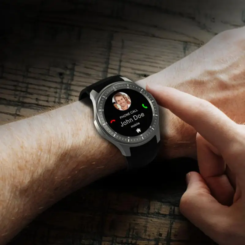 Высокое качество Новый DM368 smart watch карты телефон Wi Fi сердечный ритм метр движения