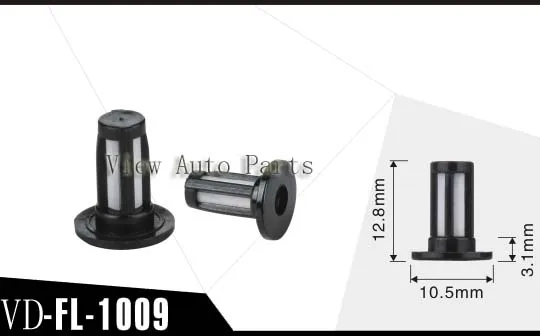 Бесплатная доставка 100 шт. топливный инжектор микро Корзина Фильтр для Honda Keihin