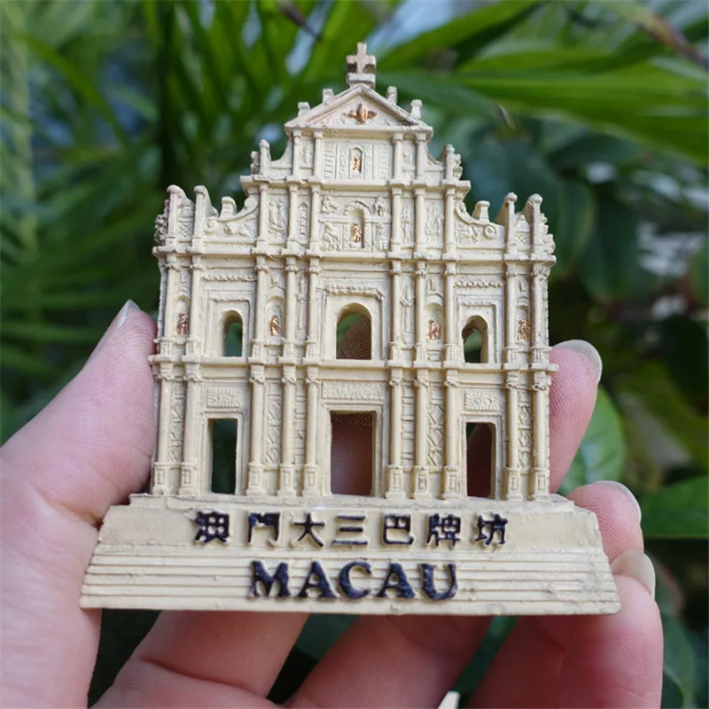 Китай Макао магнит на холодильник для путешествий магнитная наклейка из Сан