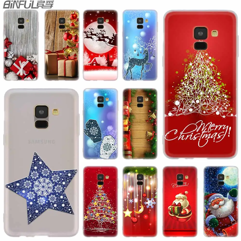 Чехол для Samsung A10 A10S A11 A20 A20S A20E A30 A30S A40 A40S A50 A60 A70 A70S A80 A90 A21 A31 A51 Санта Клаус с