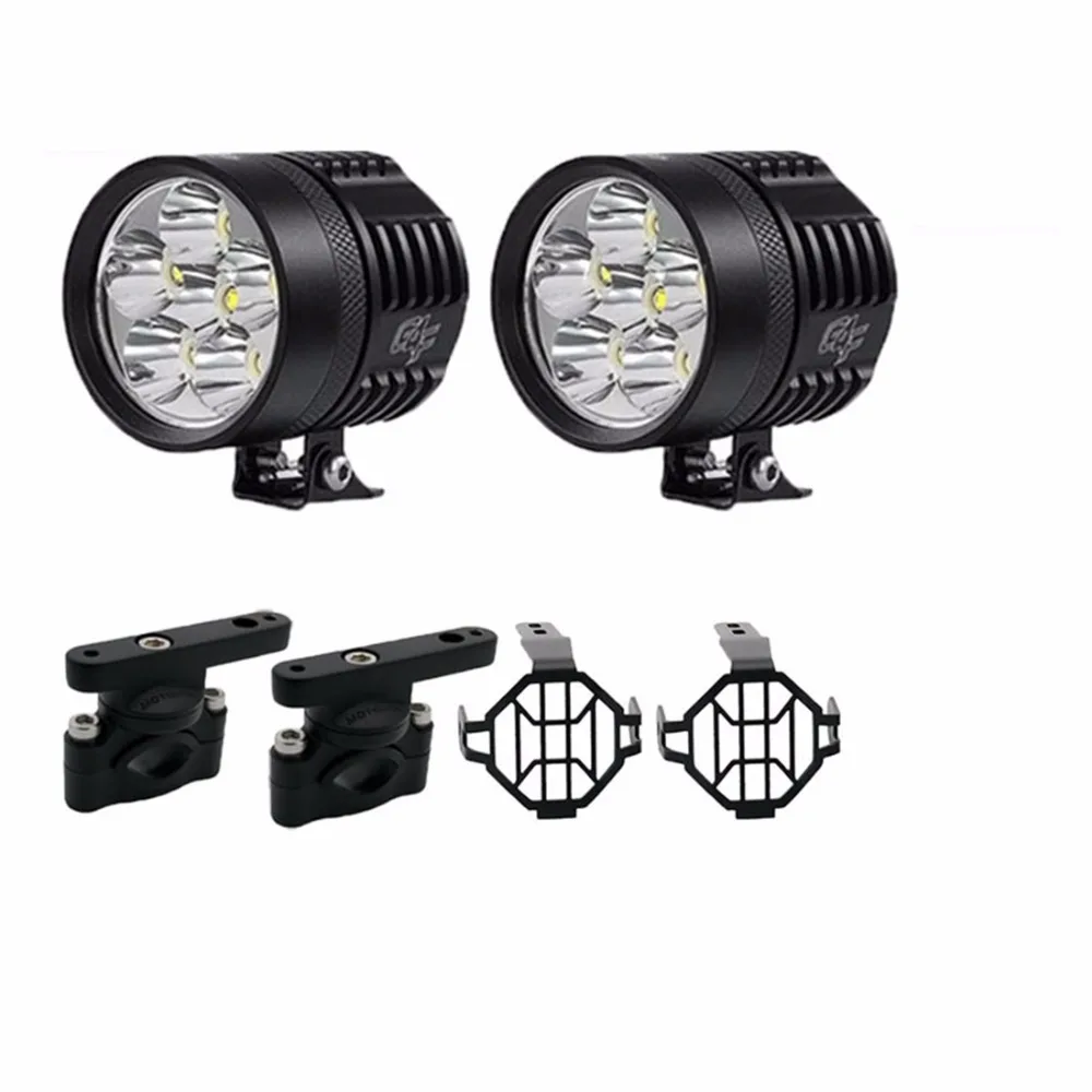 Универсальные светодиодсветодиодный Противотуманные фары для мотоциклов BMW