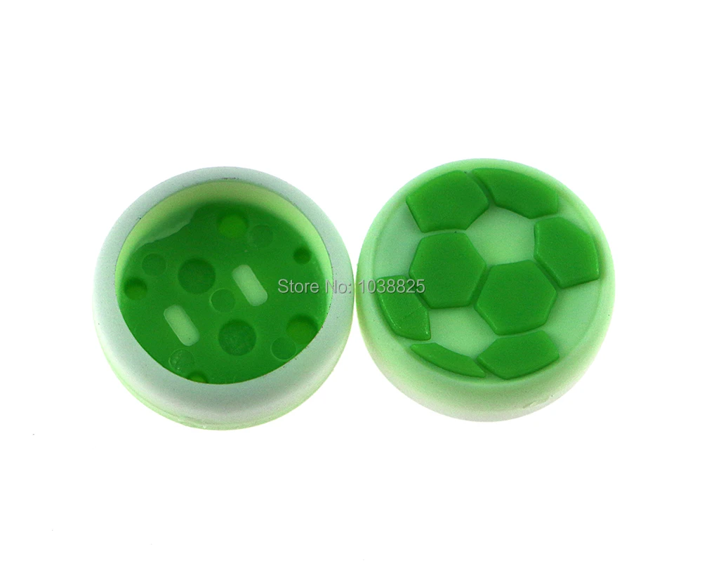 2 шт./лот новые силиконовые ручки в футбольном стиле джойстик для джойстика PS4 PS3