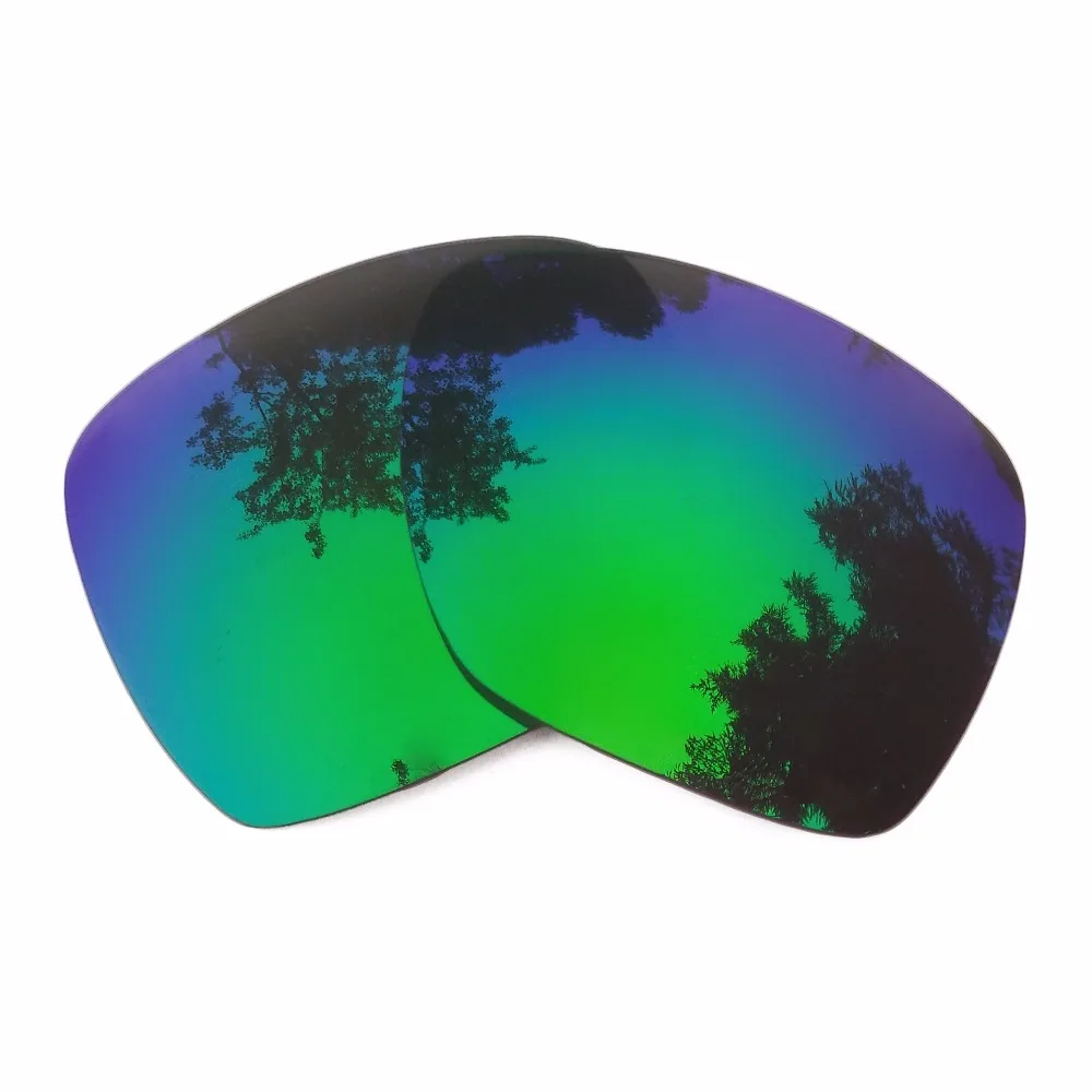 Зеленые зеркальные поляризованные Сменные линзы для отправки 1 оправа