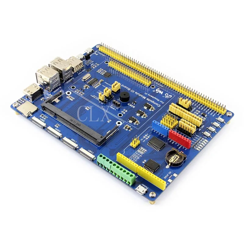 Компьютерный модуль IO Board Plus, композитная коммутационная плата для разработки с Raspberry Pi CM3, CM3L различные компоненты